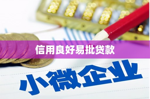 遂溪信用良好易批贷款