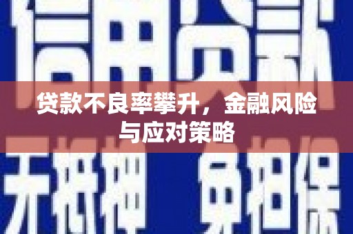 遂溪贷款不良率攀升，金融风险与应对策略