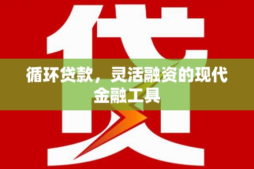 遂溪循环贷款，灵活融资的现代金融工具