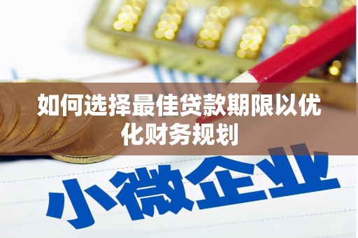 遂溪如何选择最佳贷款期限以优化财务规划