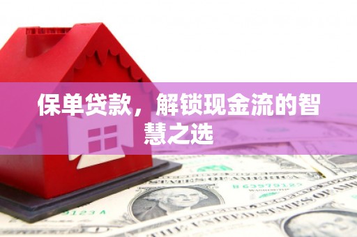遂溪保单贷款，解锁现金流的智慧之选
