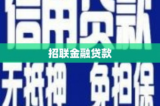 遂溪招联金融贷款