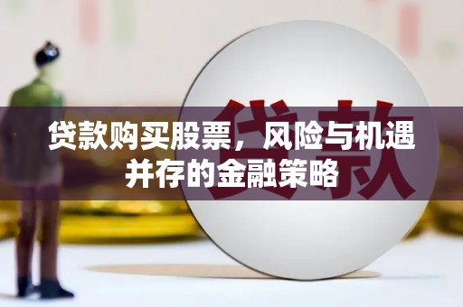 遂溪贷款购买股票，风险与机遇并存的金融策略