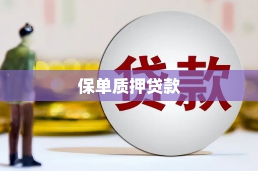 遂溪保单质押贷款
