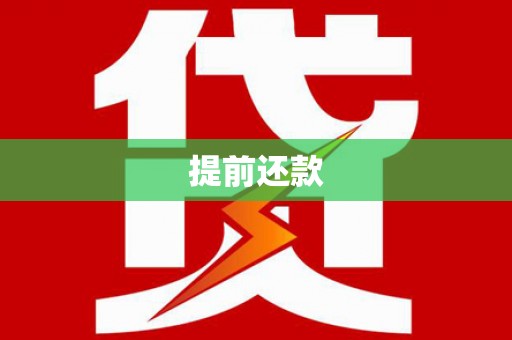 遂溪提前还款