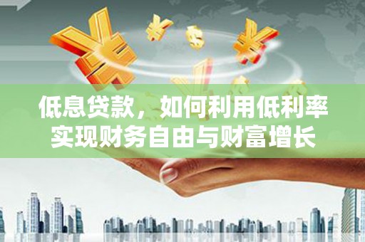 遂溪低息贷款，如何利用低利率实现财务自由与财富增长